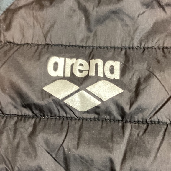 Arena Men’s Active Full Zip Insulated Hooded Quilted Jacket size S - Picture 7 of 8